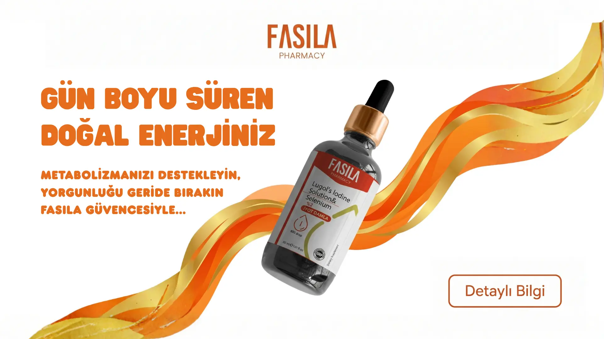 Fasıla İyot Selenyum Damla - Saf enerji ve zindelik